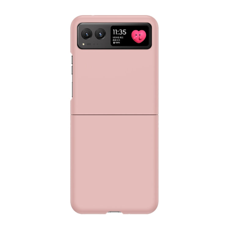 For Motorola Razr 40 Skin Feel PC Phone Case(Pink) - Motorola Cases by buy2fix | Online Shopping UK | buy2fix