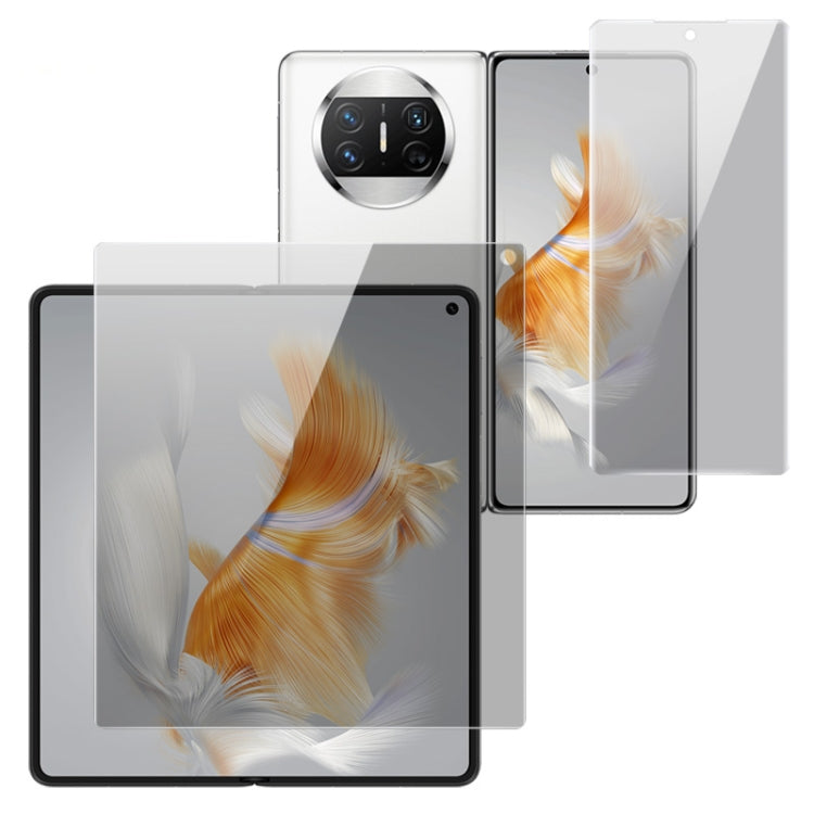 For Huawei Mate X3 1 Sets imak Anti-spy Curved Full Screen Hydrogel Film (Outer Screen + Inner Screen) - Huawei Tempered Glass by imak | Online Shopping UK | buy2fix