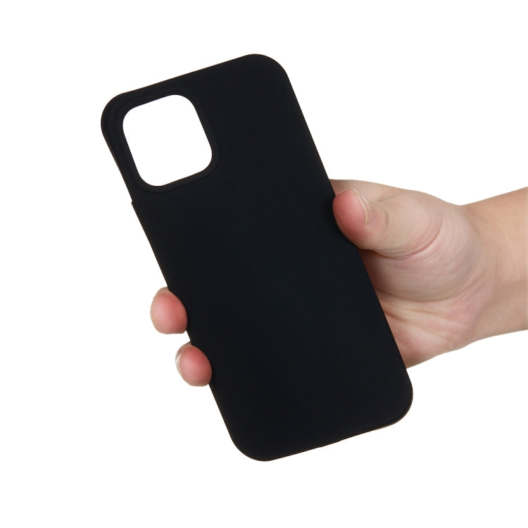 For iPhone 15 Plus Solid Color Silicone Phone Case(Black) - iPhone 15 Plus Cases by buy2fix | Online Shopping UK | buy2fix