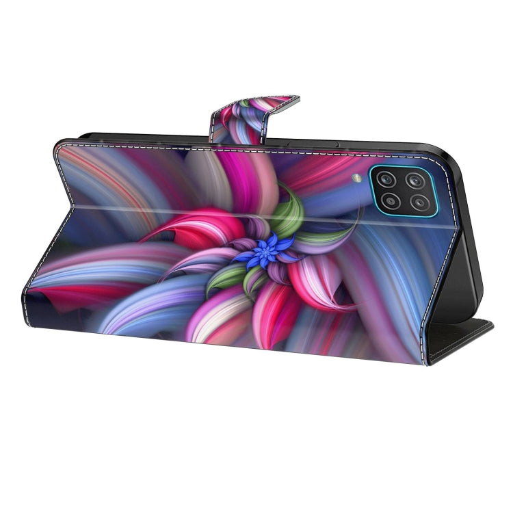 For Xiaomi Redmi Note 10 4G Crystal 3D Shockproof Protective Leather Phone Case(Colorful Flower) - Xiaomi Cases by buy2fix | Online Shopping UK | buy2fix