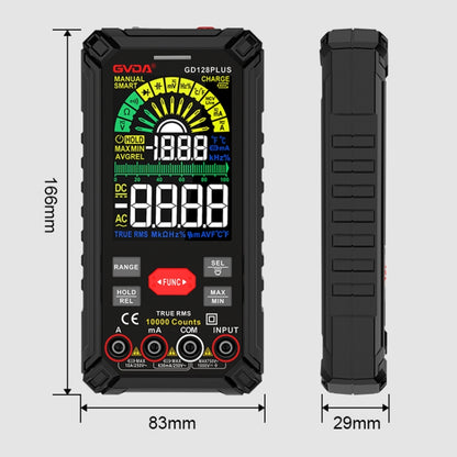 GVDA GD128PLUS Intelligent High Precision Automatic Digital Multimeter - Digital Multimeter by GVDA | Online Shopping UK | buy2fix