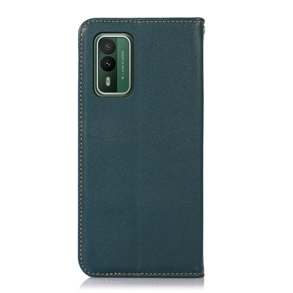 For Nokia XR21 KHAZNEH Nappa Top Layer Cowhide Leather Phone Case(Green) - Nokia Cases by buy2fix | Online Shopping UK | buy2fix