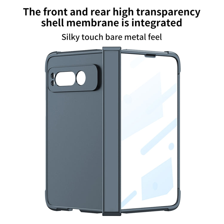 For Google Pixel Fold GKK Skin Feel Airbag Hinge Shockproof Phone Case(Green) - Google Cases by GKK | Online Shopping UK | buy2fix