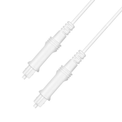 25m EMK OD2.2mm Digital Audio Optical Fiber Cable Plastic Speaker Balance Cable(White) - Audio Optical Cables by EMK | Online Shopping UK | buy2fix