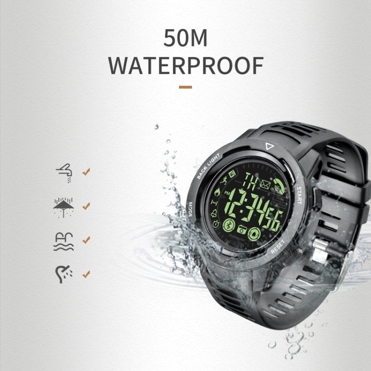 SPOVAN PR3 Outdoor Waterproof Bluetooth Smart Sports Watch(Black) - Smart Watches by SPOVAN | Online Shopping UK | buy2fix
