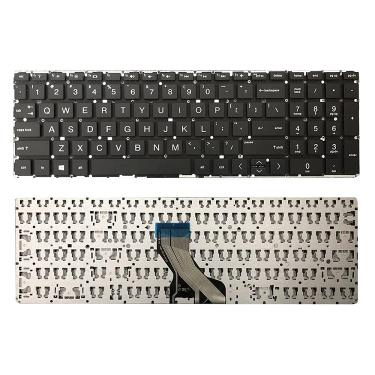 For HP 15-DA?/ 15-DB US Version Laptop Keyboard - HP Spare Parts by buy2fix | Online Shopping UK | buy2fix