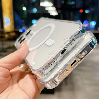 For iPhone 15 Pro Max MagSafe Space Phone Case(Transparent) - iPhone 15 Pro Max Cases by buy2fix | Online Shopping UK | buy2fix