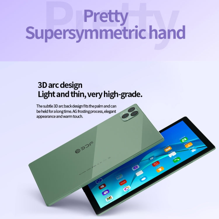 BDF P50 4G LTE Tablet PC 10.1 inch, 8GB+256GB, Android 12 MTK6762 Octa Core, Support Dual SIM, EU Plug(Silver) - BDF by BDF | Online Shopping UK | buy2fix