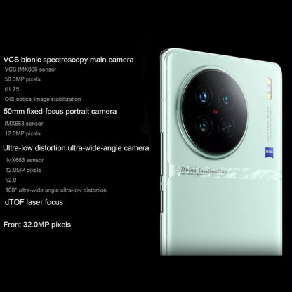 vivo X90s 5G,Triple Back Cameras, 8GB+256GB, Face ID Screen Fingerprint Identification, 6.78 inch Android 13.0 OriginOS 3 Dimensity 9200+ Octa Core, NFC, OTG, Network: 5G, Support Google Play(White) - vivo by vivo | Online Shopping UK | buy2fix