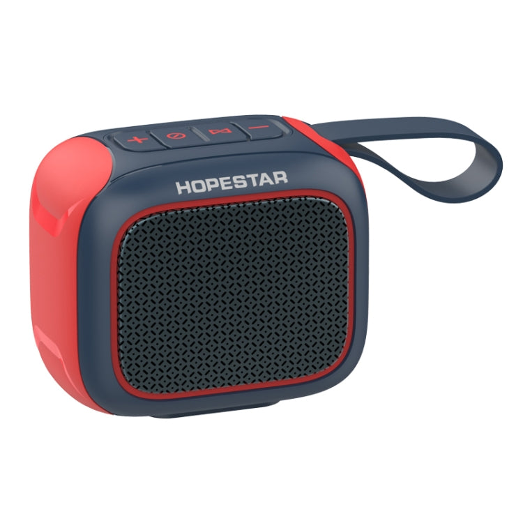 HOPESTAR A22 IPX6 Waterproof Portable Bluetooth Speaker Outdoor Subwoofer(Blue Red) - Mini Speaker by HOPESTAR | Online Shopping UK | buy2fix