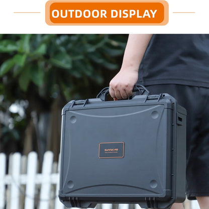 For DJI Air 3 Sunnylife Safety Carrying Case Large Capacity Waterproof Shock-proof Hard Travel Case Multi-battery Flying Version -  by Sunnylife | Online Shopping UK | buy2fix