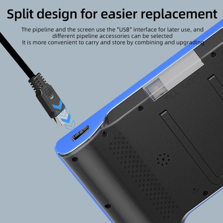 T23 8mm Single Lens 7 inch Screen Industrial Endoscope, Spec:1m Tube -  by buy2fix | Online Shopping UK | buy2fix