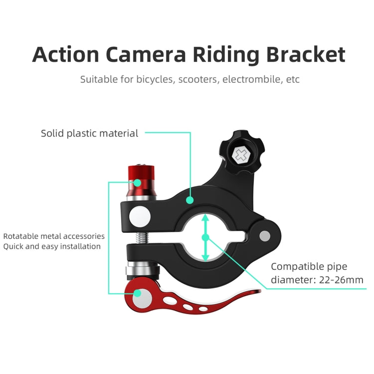 For DJI Air 3 / RC 2 Sunnylife ZJ669 Remote Control Riding Bracket(Black) -  by Sunnylife | Online Shopping UK | buy2fix