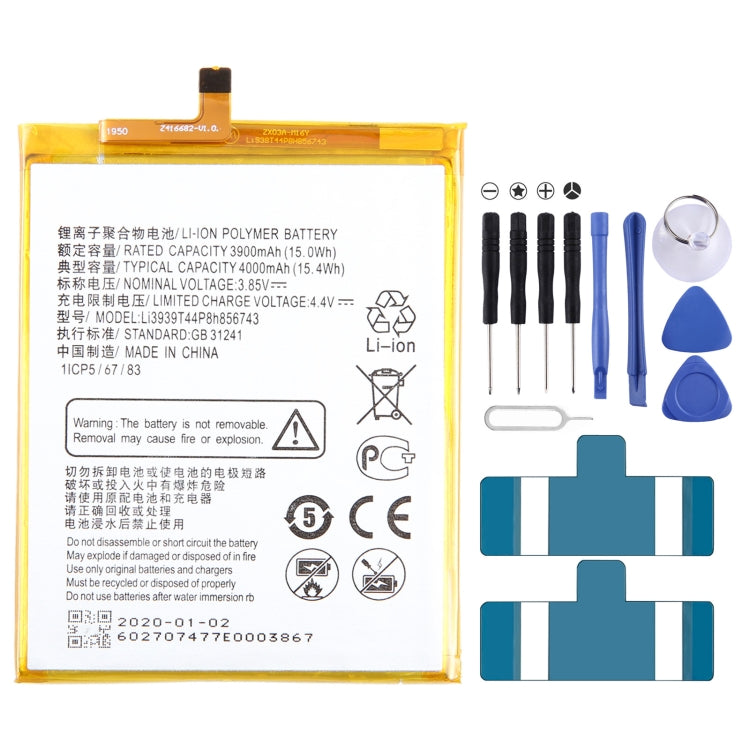 For ZTE Blade A6 Max A0605 Battery Replacement Li3939T44P8h856743 4000mAh - Others by buy2fix | Online Shopping UK | buy2fix