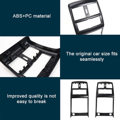 For Mercedes Benz ML320 / GL450 Car Rear Air Conditioner Air Outlet Panel Cover 166 680 7403, Style:Dual Hole(Black) - Air Conditioning System by buy2fix | Online Shopping UK | buy2fix