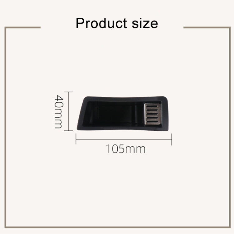 For BMW 7 Series G12 Car Rear Door Ashtray Cover Ashtray Assembly, Style:Ashtray Liner(Right Side) - Ashtrays by buy2fix | Online Shopping UK | buy2fix