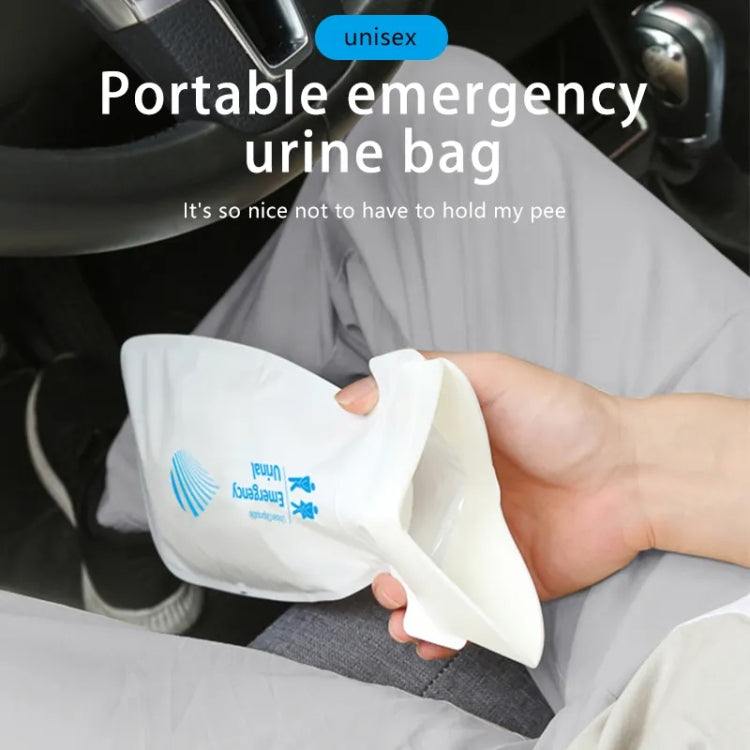 4pcs / Set Vehicle Emergency Urine Bags Unisex Disposable Portable Toilet 700ml - Stowing Tidying by buy2fix | Online Shopping UK | buy2fix