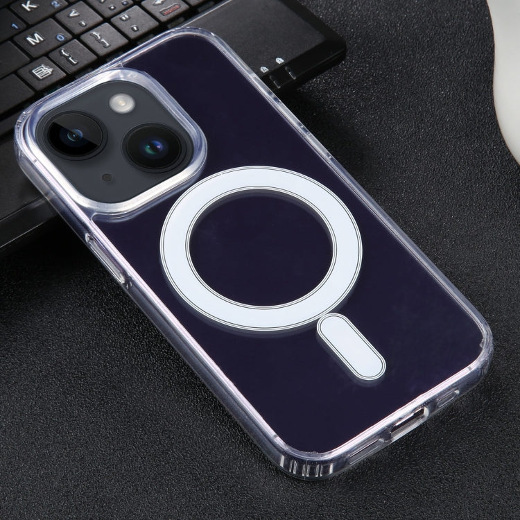 For iPhone 15 Plus GEBEI MagSafe Magnetic Transparent Phone Case(Transparent) - iPhone 15 Plus Cases by GEBEI | Online Shopping UK | buy2fix