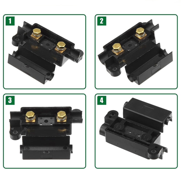 6 in 1 For Dual Battery Systems ANS Car Fuse Holder Fuse Box Kit, Current:150A - Fuse by buy2fix | Online Shopping UK | buy2fix