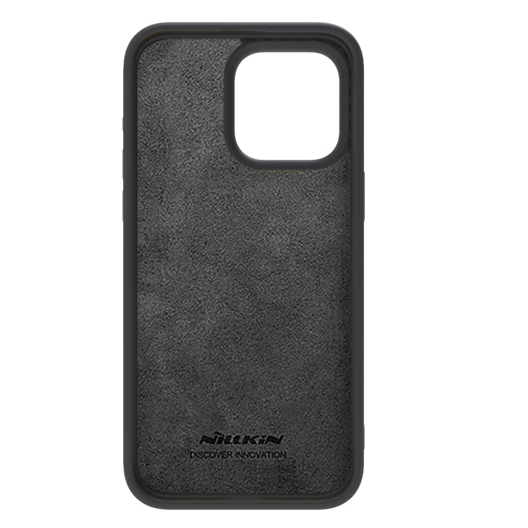 For iPhone 15 Pro Max NILLKIN CamShield Liquid Silicone Phone Case(Black) - iPhone 15 Pro Max Cases by NILLKIN | Online Shopping UK | buy2fix