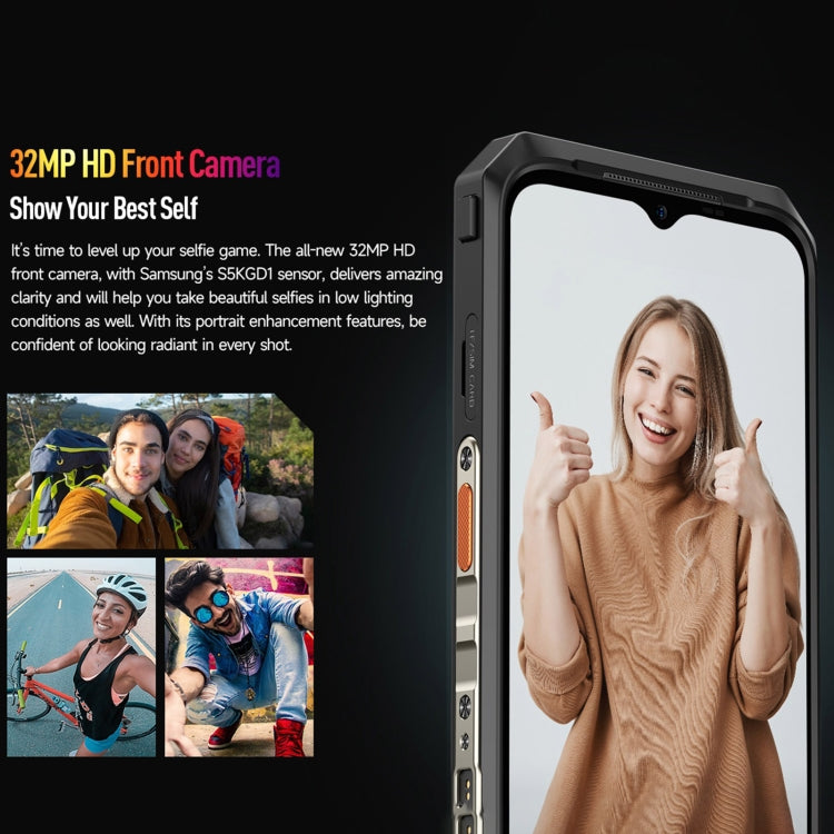 Ulefone Power Armor 18T Ultra Version 5G Thermal Imaging Rugged Phone, 12GB+512GB, Side Fingerprint, 6.58 inch Android 13 MediaTek Dimensity 7050 Octa Core up to 2.6GHz, Network: 5G, NFC, OTG(Black) - Ulefone by Ulefone | Online Shopping UK | buy2fix