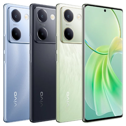 vivo Y100, 8GB+256GB, Face ID / Screen Fingerprint Identification, 6.78 inch Android 13.0 OriginOS 3 Snapdragon 695 Octa Core, OTG, Network: 5G(Green) - vivo by vivo | Online Shopping UK | buy2fix