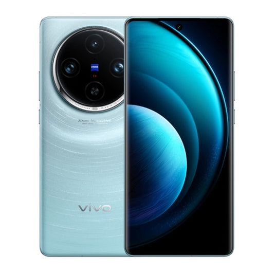 vivo X100 Pro, 16GB+1TB, Face ID / Fingerprint Identification, 6.78 inch Android 14 OriginOS 4 Dimensity 9300 Octa Core 3.25GHz, OTG, NFC, Network: 5G(Blue) - vivo by vivo | Online Shopping UK | buy2fix