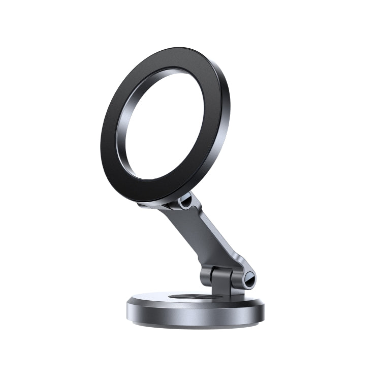 JOYROOM JR-ZS403 Metal Foldable Magnetic Car Phone Mount(Metal Grey) - Car Holders by JOYROOM | Online Shopping UK | buy2fix