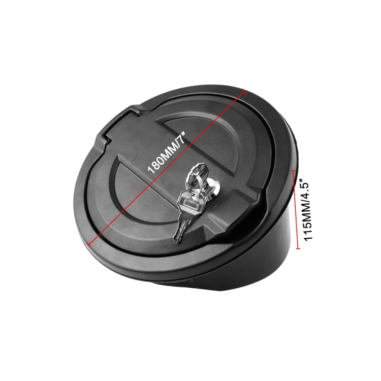 Car Modified Aluminum Alloy Oil Cap Engine Tank Cover for Jeep Wrangler JL JLU 2018-2019 - In Car by buy2fix | Online Shopping UK | buy2fix