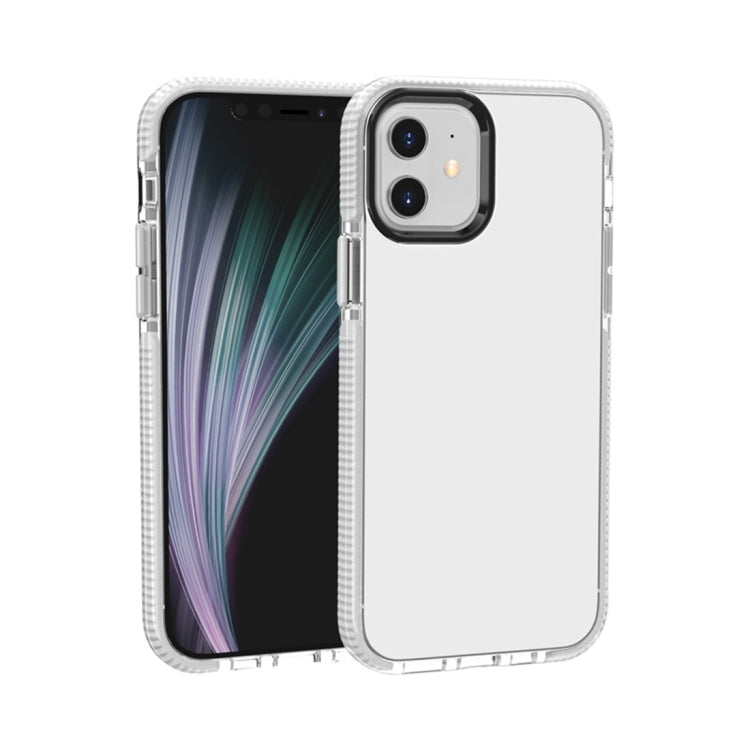 For iPhone 12 / 12 Pro Shockproof High Transparency TPU Protective Case(White) - Apple Accessories by buy2fix | Online Shopping UK | buy2fix