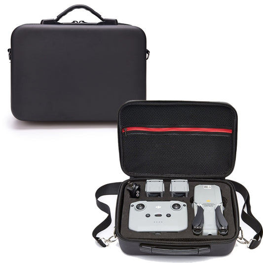 For DJI Mavic Air 2 Portable PU Shoulder Storage Bag Protective Box(Black) - Carry Cases & Bags by buy2fix | Online Shopping UK | buy2fix