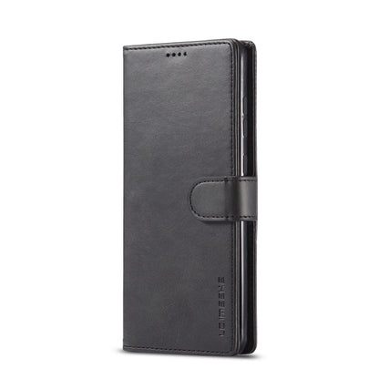 For Samsung Galaxy S20 FE 5G / S20 Lite LC.IMEEKE Calf Texture Horizontal Flip Leather Case, with Holder & Card Slots & Wallet & Photo Frame(Black) - Galaxy S20 FE Cases by LC.IMEEKE | Online Shopping UK | buy2fix