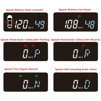 M3 Car Head-up Display HUD for Tesla Model 3 - Head Up Display System by buy2fix | Online Shopping UK | buy2fix