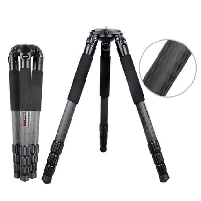 BEXIN ST364C Rugged Camcorder Photographic Carbon Fiber Big Tripod, Max Tube: 36mm - Camera Accessories by BEXIN | Online Shopping UK | buy2fix