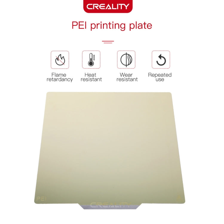 Creality PEI Priting Plate Double-sided PEI Spring Steel Sheet with Magnetic Base for Ender-3 3D Printer Part - Consumer Electronics by Creality | Online Shopping UK | buy2fix
