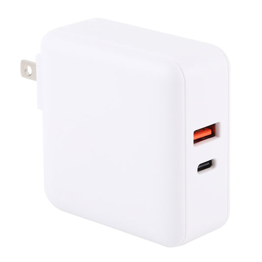 PD65W-A6 PD 65W 90 Degrees Foldable Pin Portable Multi-function USB Quick Charger, US Plug(White) - USB Charger by buy2fix | Online Shopping UK | buy2fix