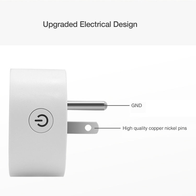 SA-003 10A Mini WiFi Plug Timing Smart Socket Works with Alexa & Google Home, AC 100-240V, US Plug - Consumer Electronics by buy2fix | Online Shopping UK | buy2fix