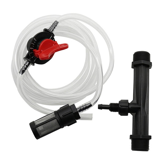 Venturi Fertilizer Applicator G3/4 Fertilizer and Filter Straw Kit with Six-point Connector - Home & Garden by buy2fix | Online Shopping UK | buy2fix