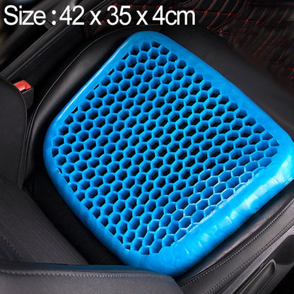 Summer TPE Honeycomb Cool Breathable Chair Cushion Car Office Seat Cushion, Size: 42 x 35 x 4cm - Seat Accessories by buy2fix | Online Shopping UK | buy2fix