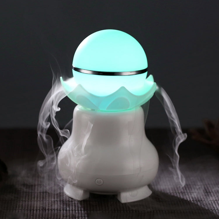 4W USB Charging Night Luminescent Pearl Ultrasonic Aromatherapy Humidifier with LED Colorful Light for Home / Office, Water Tank Capacity: 95ml, DC 5V - Home & Garden by buy2fix | Online Shopping UK | buy2fix