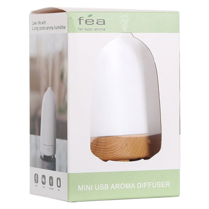 5W Capsule Shape Mini Humidifier with Colorful Light, Capacity: 50ml, DC 5V(White) - Home & Garden by buy2fix | Online Shopping UK | buy2fix