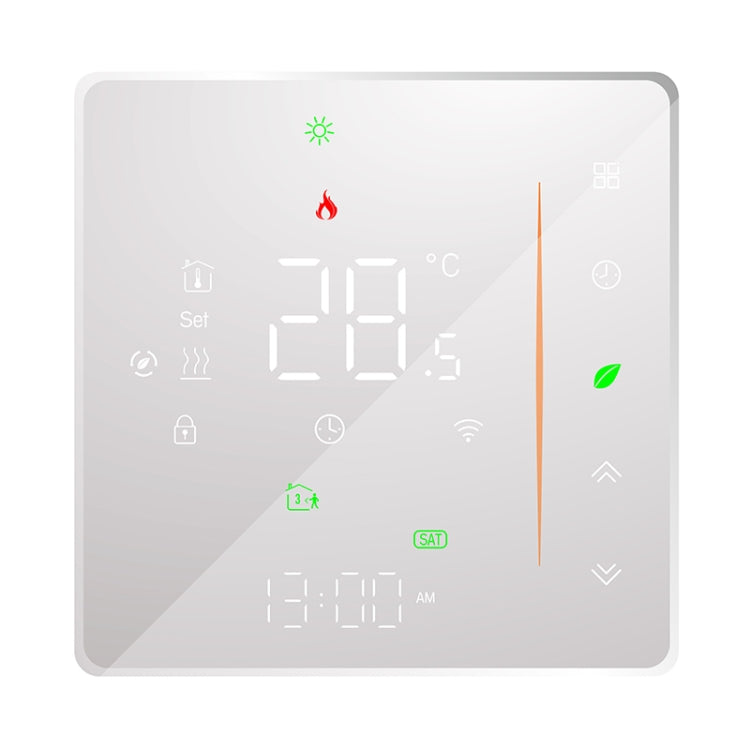 BHT-006GALW 95-240V AC 5A Smart Home Heating Thermostat for EU Box, Control Water Heating with Only Internal Sensor & WiFi Connection (White) - Consumer Electronics by buy2fix | Online Shopping UK | buy2fix