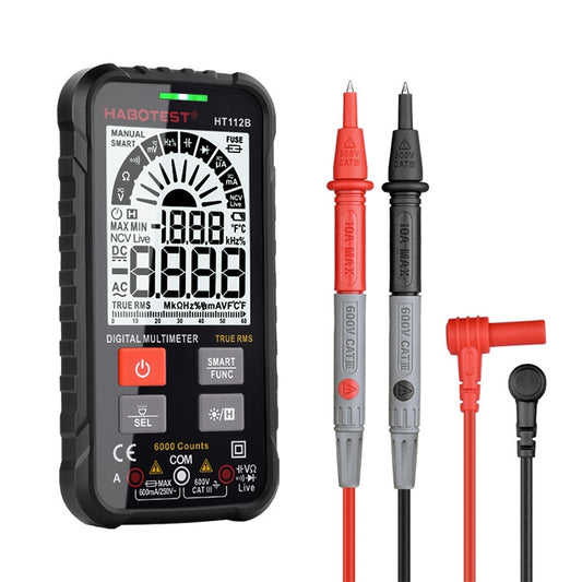 HABOTEST HT112B Mini Digital Display High-precision Multimeter - Consumer Electronics by buy2fix | Online Shopping UK | buy2fix
