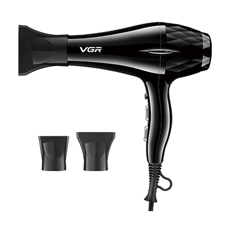 VGR V-413 2200W Negative Ion Hair Dryers with 6 Gear Adjustment, Plug Type: EU Plug (Black) - Home & Garden by VGR | Online Shopping UK | buy2fix