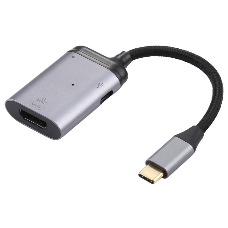 4K 60Hz USB-C / Type-C to HDMI + PD Data Sync Adapter Cable - Computer & Networking by buy2fix | Online Shopping UK | buy2fix