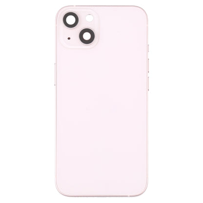 For iPhone 13 Battery Back Cover with Side Keys & Card Tray & Power + Volume Flex Cable & Wireless Charging Module(Pink) - Repair & Spare Parts by buy2fix | Online Shopping UK | buy2fix