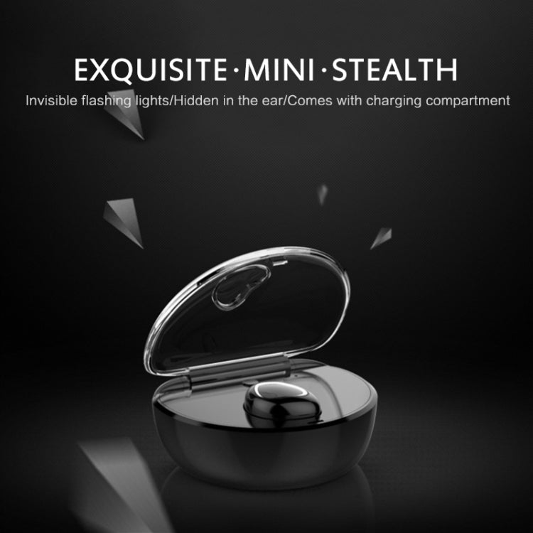 X7 Bluetooth 4.1 Mini Invisible Wireless Sports Bluetooth Earphone with Charging Box (Black) - Bluetooth Earphone by buy2fix | Online Shopping UK | buy2fix