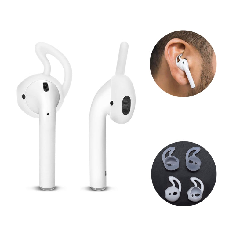 ENKAY Hat-prince Earphone Ear Caps Earpads Anti-lost Ear Hook for Apple AirPods, 2 Pairs - Apple Accessories by ENKAY | Online Shopping UK | buy2fix