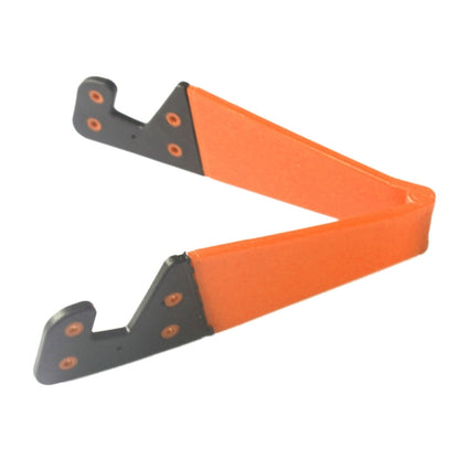 V Shape Universal Mobile Phone Tablet Bracket Holder (Orange) - Desktop Holder by buy2fix | Online Shopping UK | buy2fix