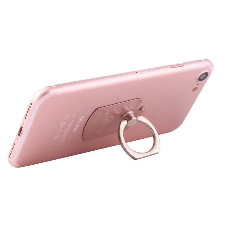 Cmzact CPS-2in1 2 in 1 Eagle Shape 360 Degrees Rotation Magnetic Phone Ring Stent Car Hook Mount(Rose Gold) - Ring Holder by buy2fix | Online Shopping UK | buy2fix